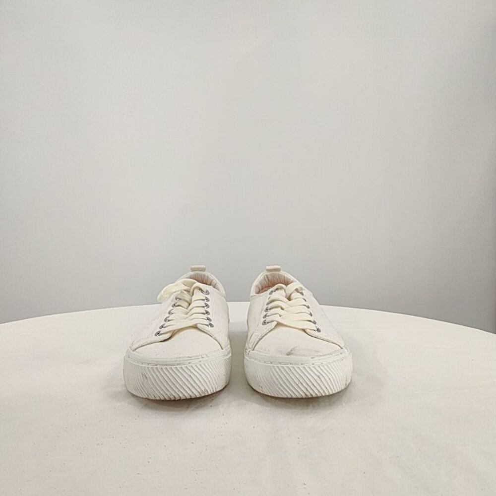 Quince Men Eco Cotton Canvas Everyday Sneaker White 8